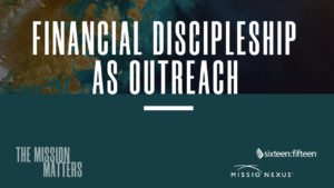 Financial Discipleship as Outreach